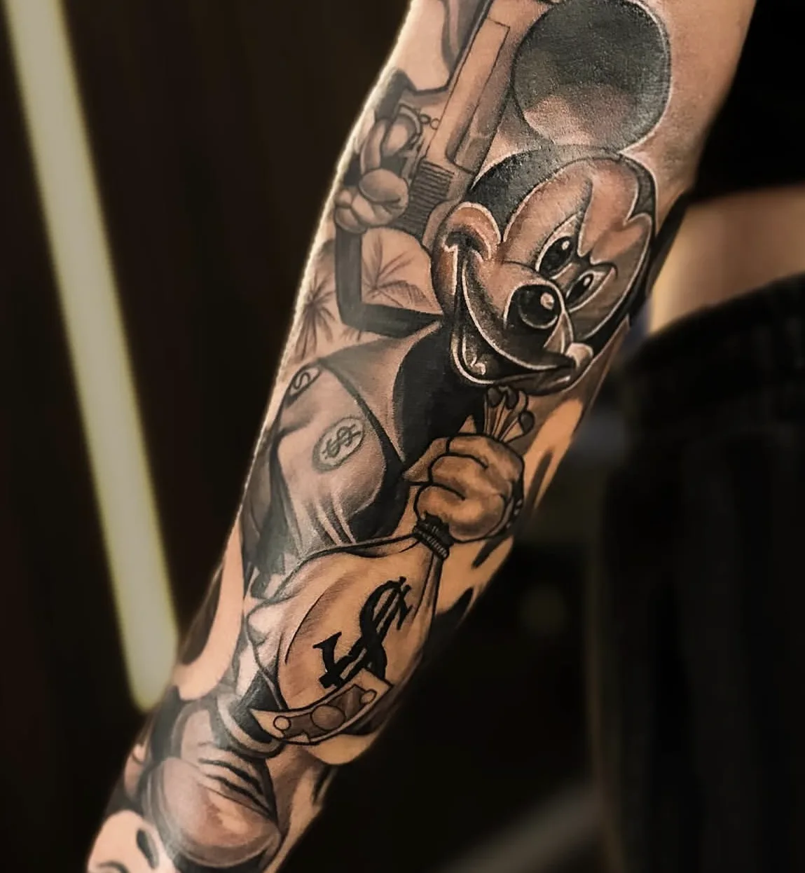 Custom tatuering av Nancy