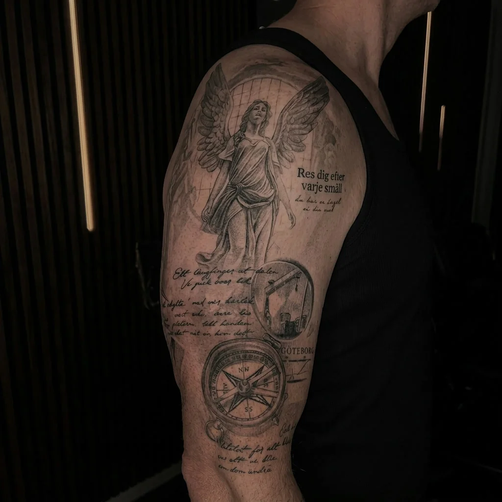 Tatuering av Josefin Jansson