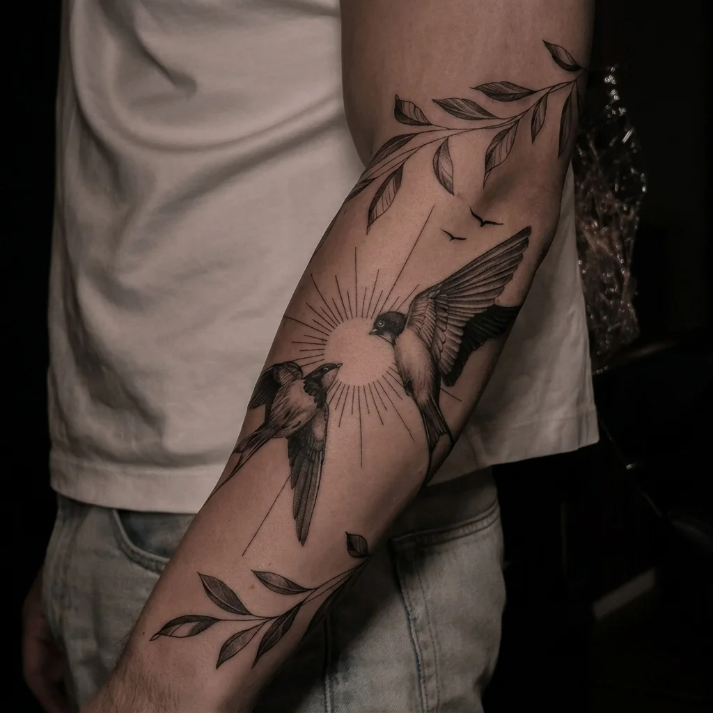 Tatuering av Josefin Jansson
