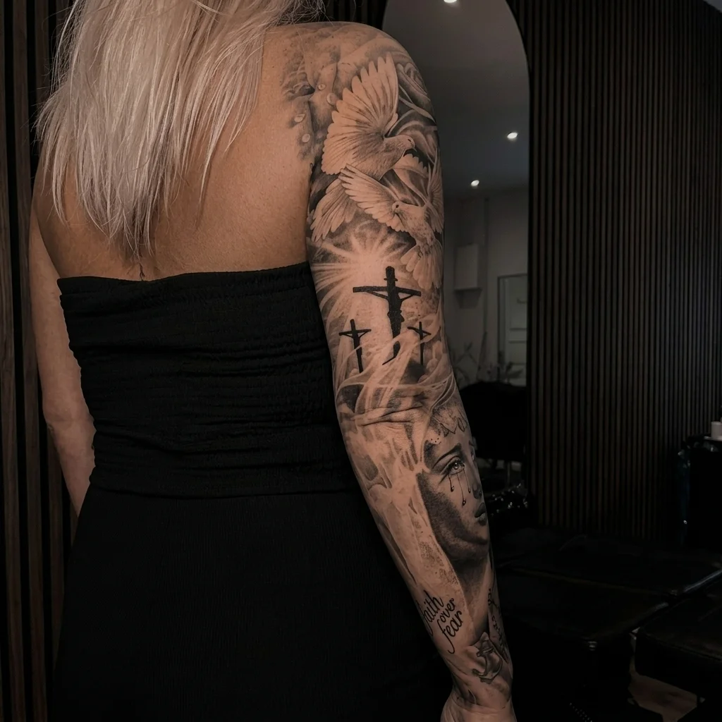 Tatuering av Josefin Jansson