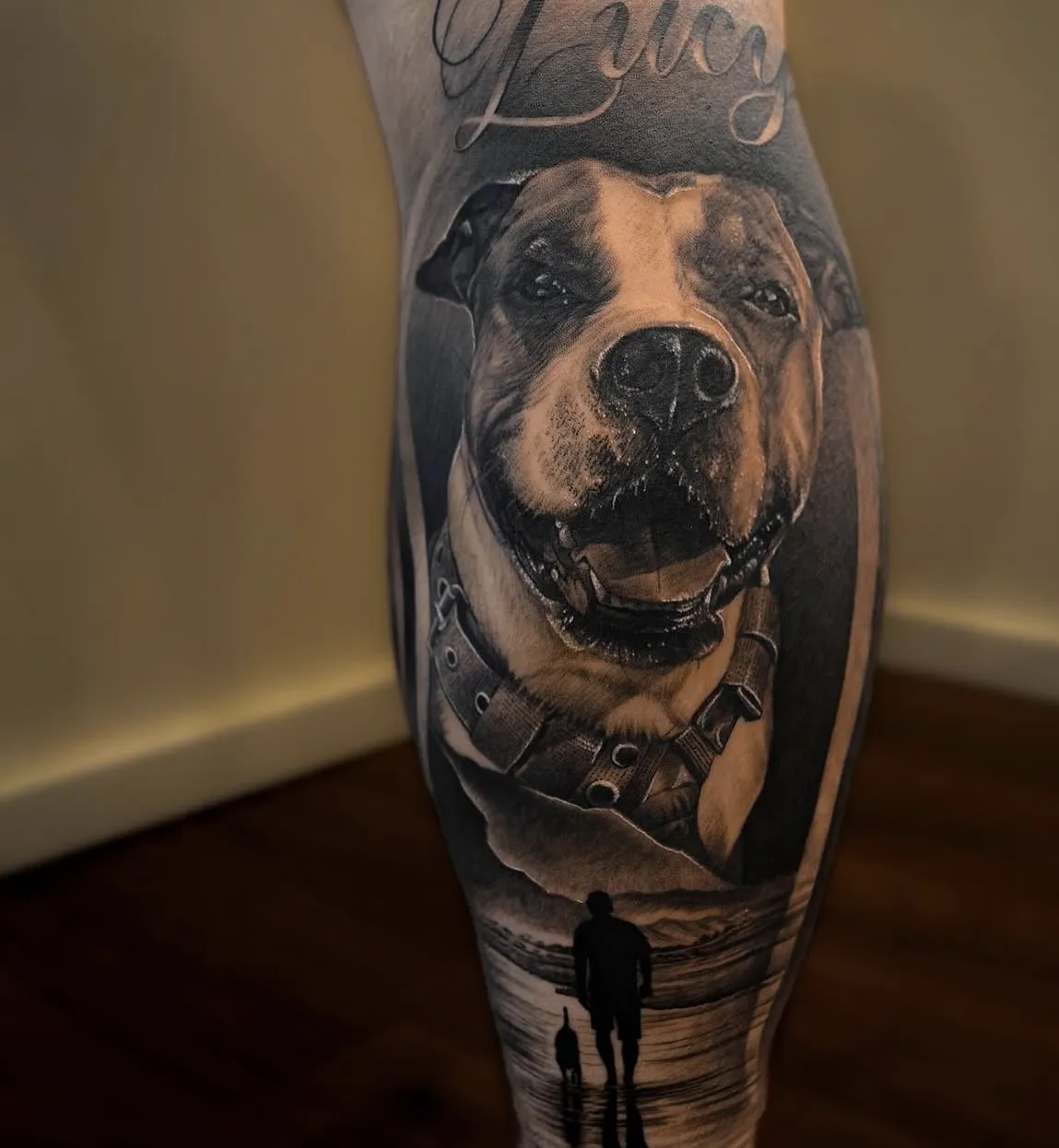 Porträtttatuering av Nancy